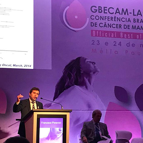 GBECAM 2018 em São Paulo. Tema da Palestra: Estudo de Margens cirúrgicas apresentado em San Antonio